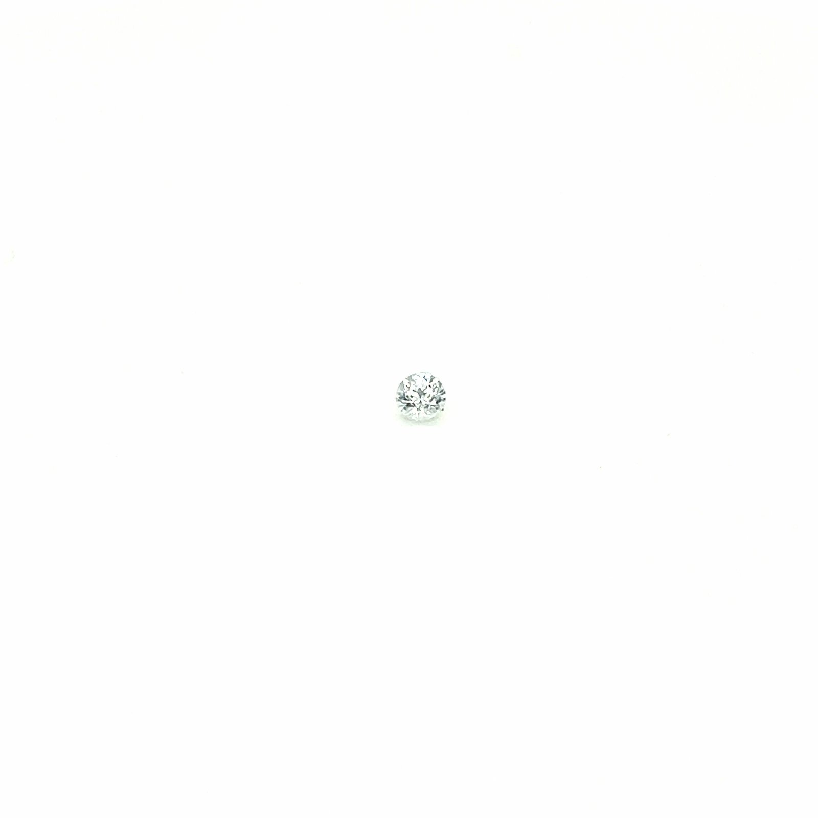 0.0067 carat, White, Ceylon, Round,  Gemstone, 5951 – Picture 4