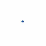 0.037 carat, Blue, Ceylon, Round,  Gemstone, 5201 – Picture 4