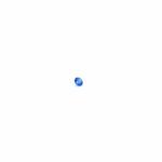 0.1 carat, Blue, Ceylon, Round,  Gemstone, 5147 – Picture 4