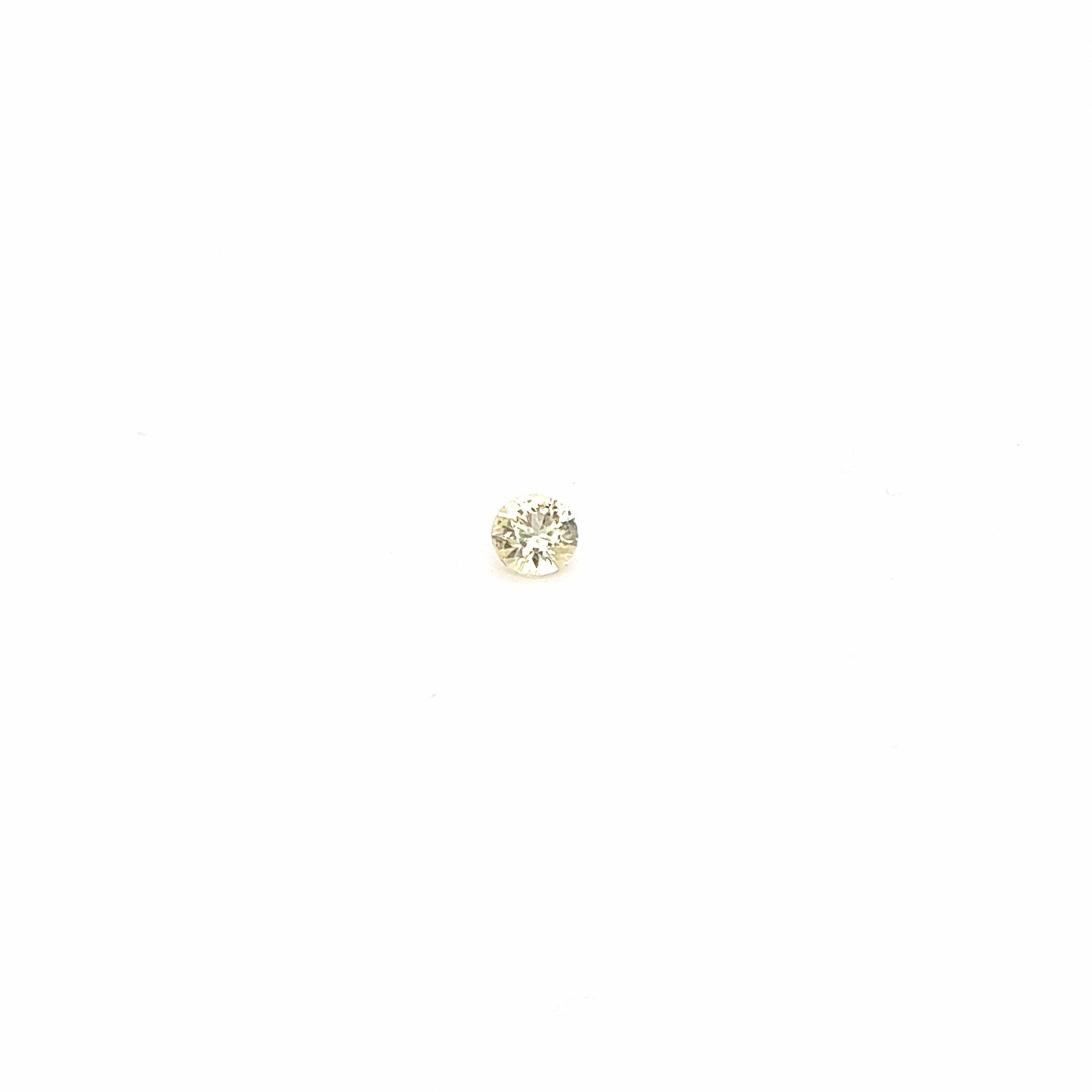 0.34 carat, yellow, ceylon sapphire batch, round shape, heated gemstone, 1078-1 0.344 carat, Yellow, Ceylon, Round, Gemstone, 5536 – Picture 4