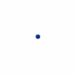 0.44 carat, Blue, Ceylon, Round, Gemstone, 5226 – Picture 4
