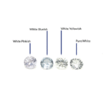 0.9 carat, white, Ceylon, Round,  Gemstone, 5808 – Picture 4